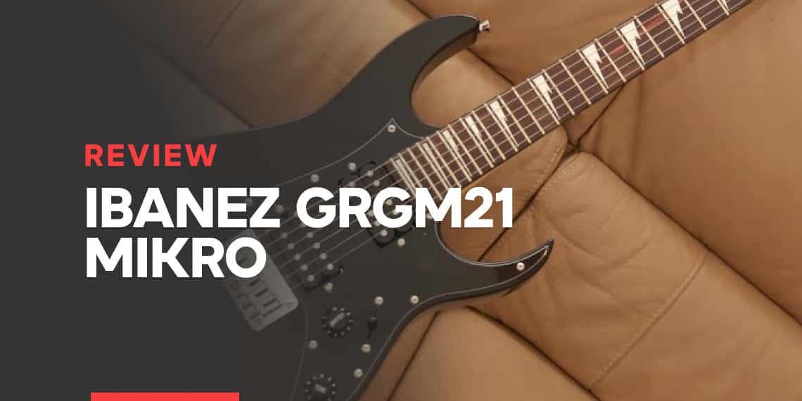 Guitarra eléctrica Ibanez GRGM21 MIKRO el instrumento perfecto para los pequeños
