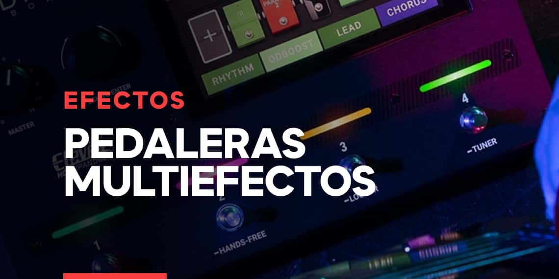 Pedales de guitarra : Multiefectos