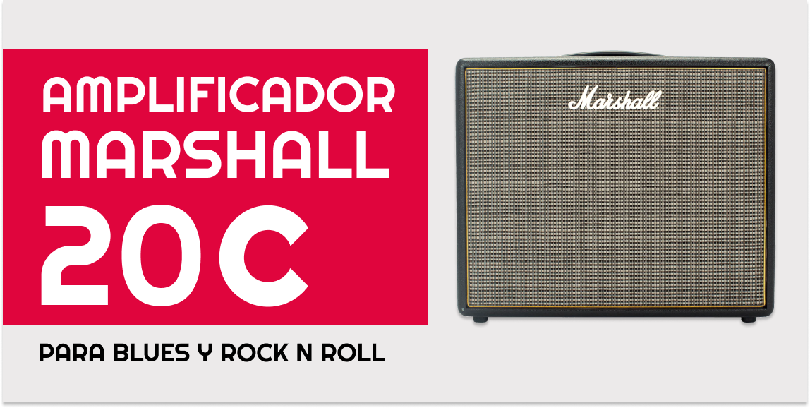 Marshall Origin 20C Reseña: Perfecto para Blues y Rock N’ Roll