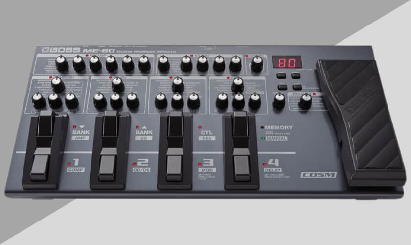 pedalera multiefectos BOSS ME 80