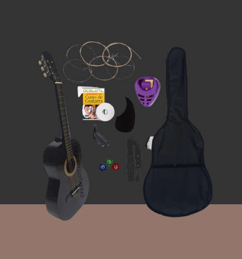 Guitarra Acustica Ocelotl - Kit De Accesorios