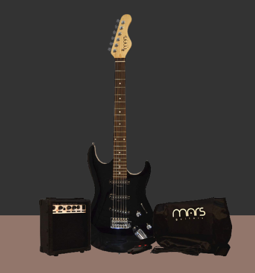 Pack de guitarra eléctrica y amplificador MRS-111