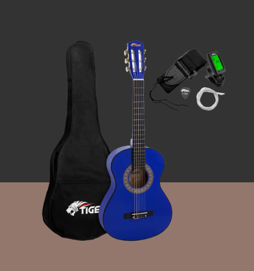 Pack de guitarra clásica para niño TIGER CLG4