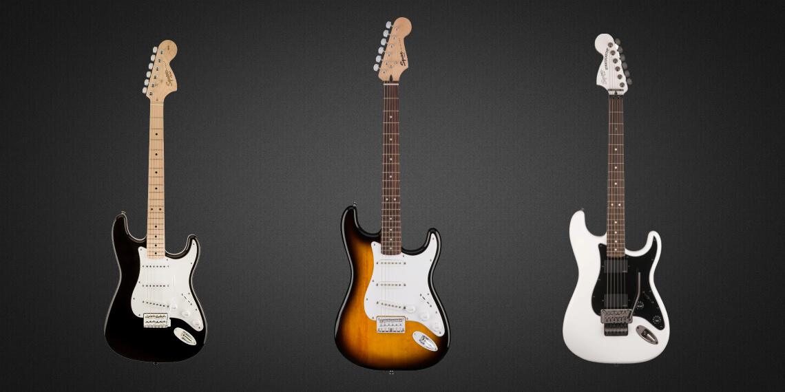 Review Fender Squier Strat: Affinity, Bullet, Contemporary