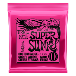 cómo elegir cuerdas de guitarra eléctrica Ernie ball