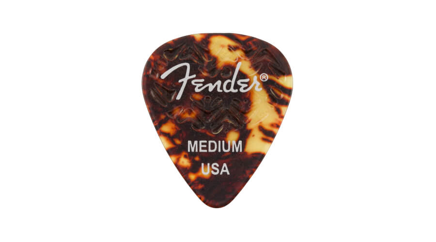 Púas de calidad premium en forma de Fender 351