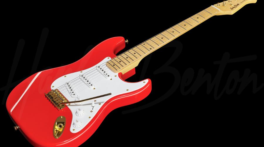 guitarra harley benton stratocaster